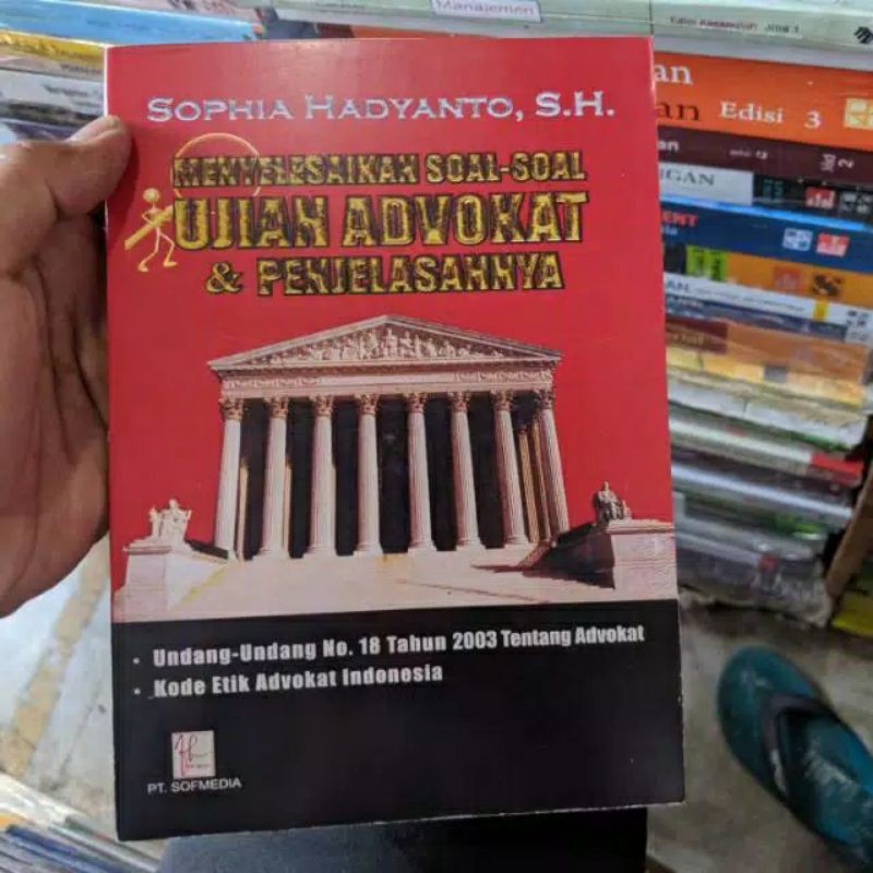 

Menyelesaikan soal soal ujian advokat &penjelasannya