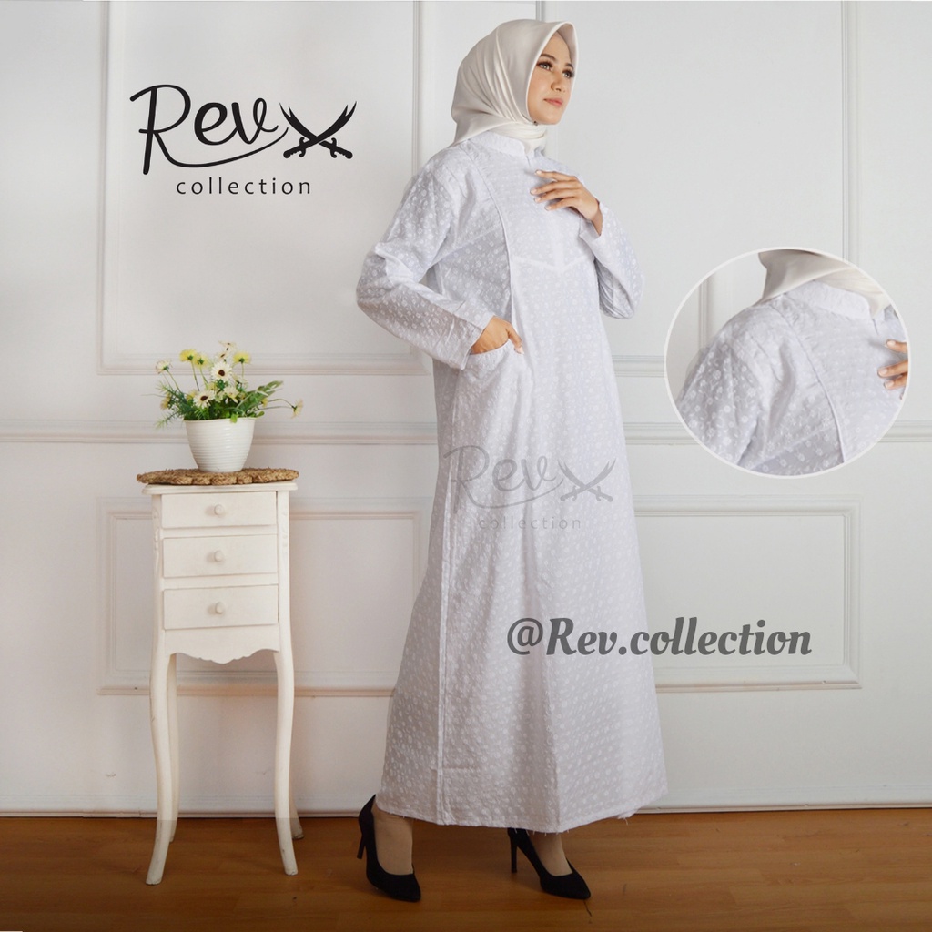 BUSANA MUSLIM GAMIS PUTIH UMROH / GAMIS PUTIH / BAJU GAMIS PUTIH
