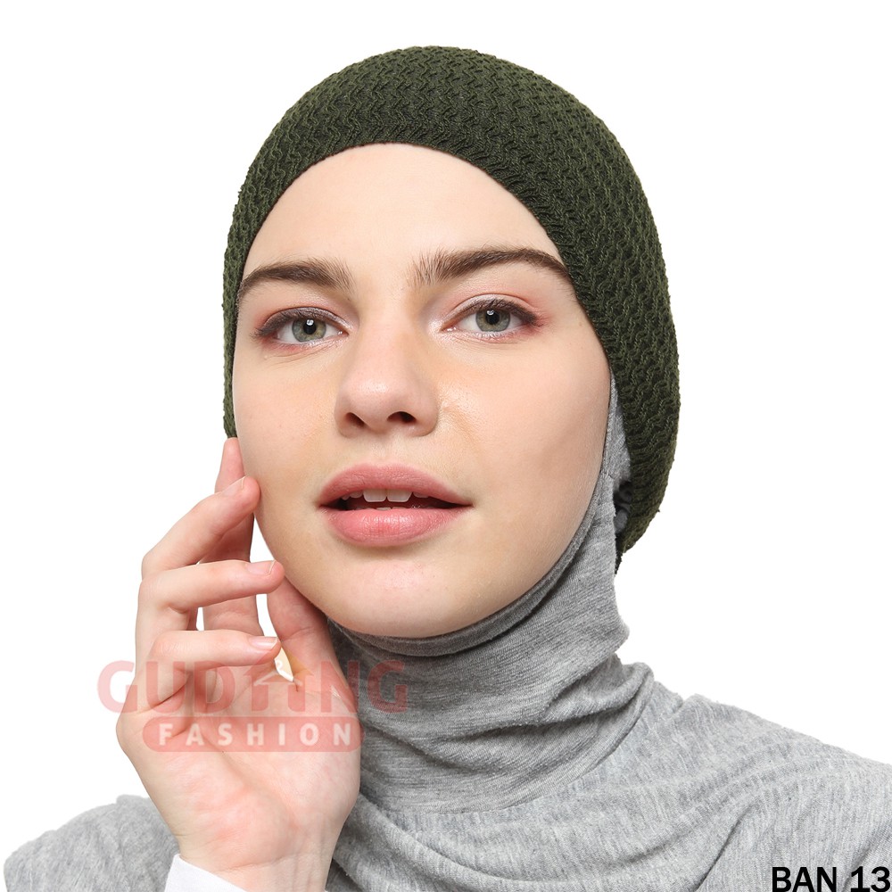 Bandana Wanita Dewasa Rajut Banyak Warna - BAN (COMB)