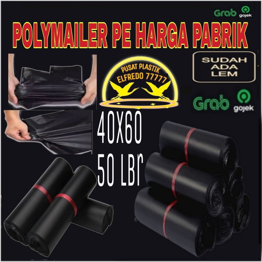 PLASTIK POLYMAILER 40X60 ISI 50LBR / PLASTIK PACKING ONLINE SHOP