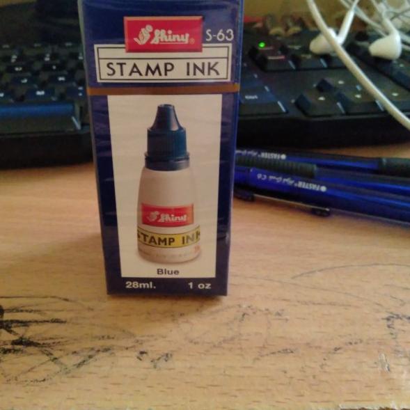 

◌ Tinta Shiny (Shiny Stamp Ink) S61 - Biru ♣