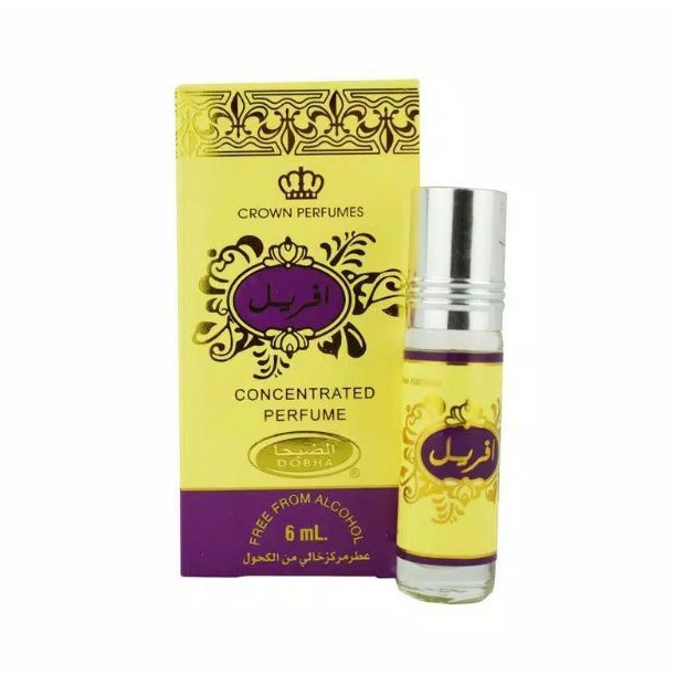 AVRIL Dobha 6ml - PARFUM DOBHA AVRIL 6ML GROSIR - DOBHA MURAH - PARFUM HALAL - DOBHA NONALKOHOL