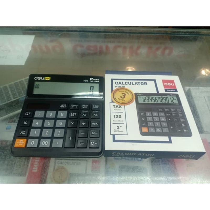 

DELI CALCULATOR DESKTOP 12 DIGIT CHECK CORRECT M011 M 011