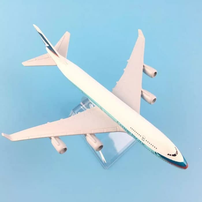 Best Item! MINIATUR DIECAST PESAWAT CATHAY PACIFIC PAJANGAN HIASAN PESAWAT