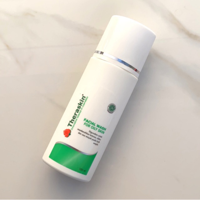 Theraskin facial wash for oily skin sabun kulit wajah berminyak murah klinik