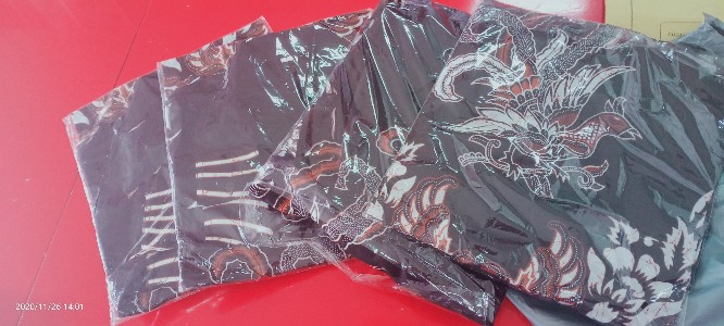 Atasan Batik Pria Lengan Panjang Pekalongan M L Xl Xxl