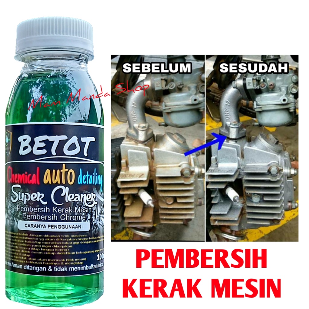 Pembersih Mesin motor / Betot Super Cleaner / Pembersih Kerak Mesin / Pembersih Blok Mesin Motor