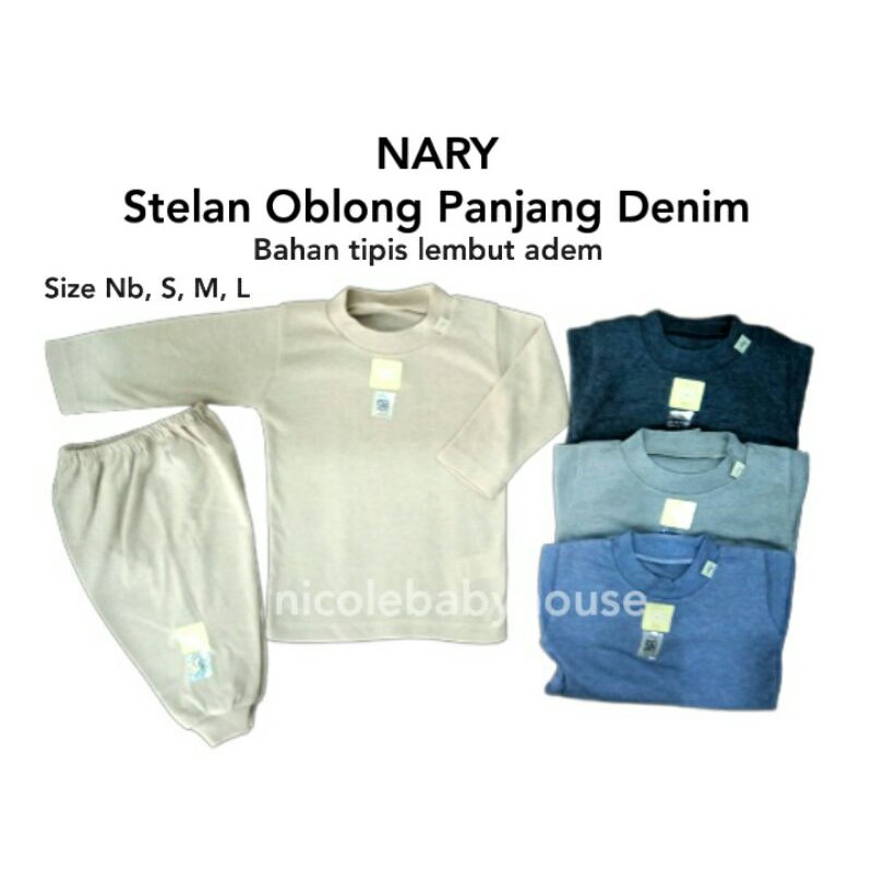 Nary Stelan Oblong Panjang Series Denim