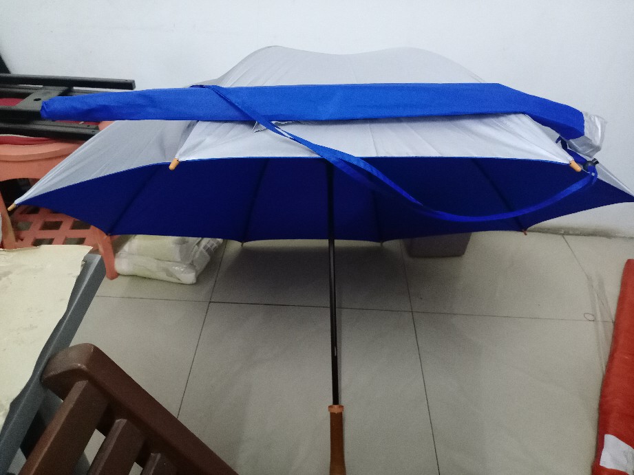 Payung Jumbo Rosida Aa031 (gagang Golf) Polos Warna