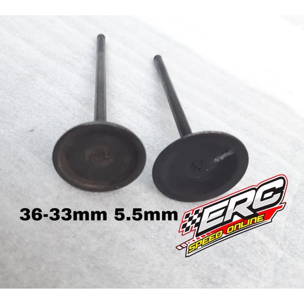 KLEP 36 - 33 MM BATANG 5.5 MM TIGER - SCORPIO  RACING ORIGINAL ORI