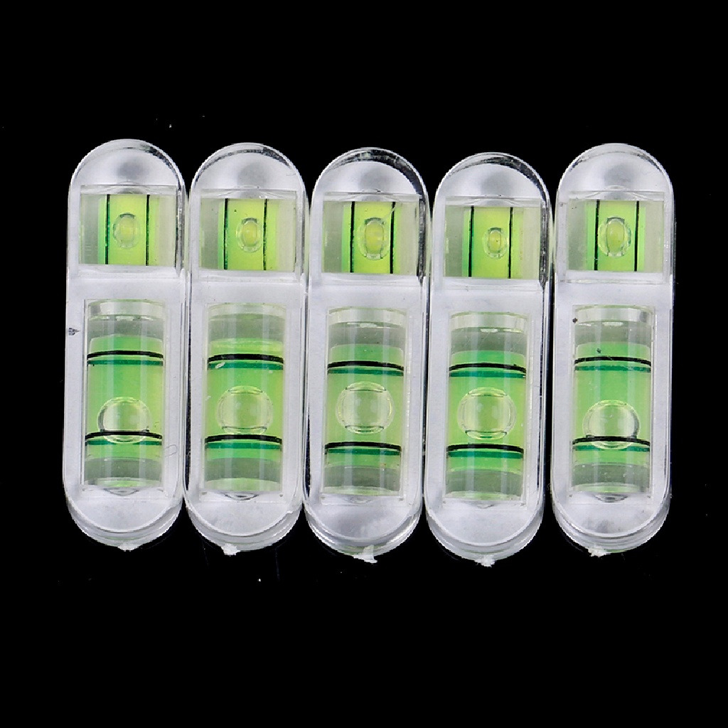 Adawnshbhyu 2Pcs mini T-type bubble Waterpas Akrilik Alat Ukur level adjustment