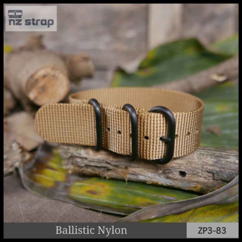 Tali Jam Tangan Nylon Zulu Strap Premium BALLISTIC NYLON [ZP3-83]