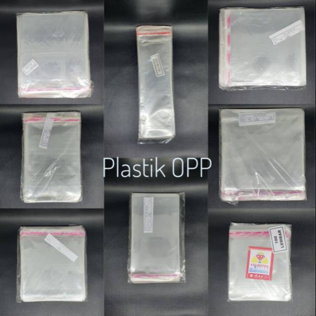  Plastik  OPP Bening Aneka Ukuran  HARGA MURAH Shopee Indonesia