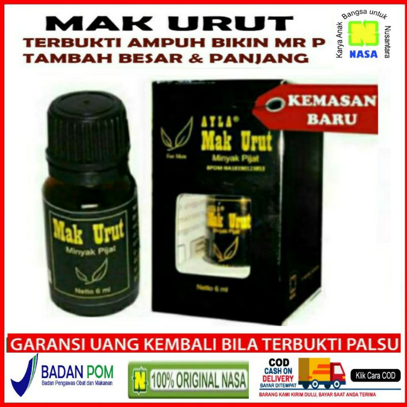 COD - MAK URUT NASA ASLI - MINYAK URUT PRIA