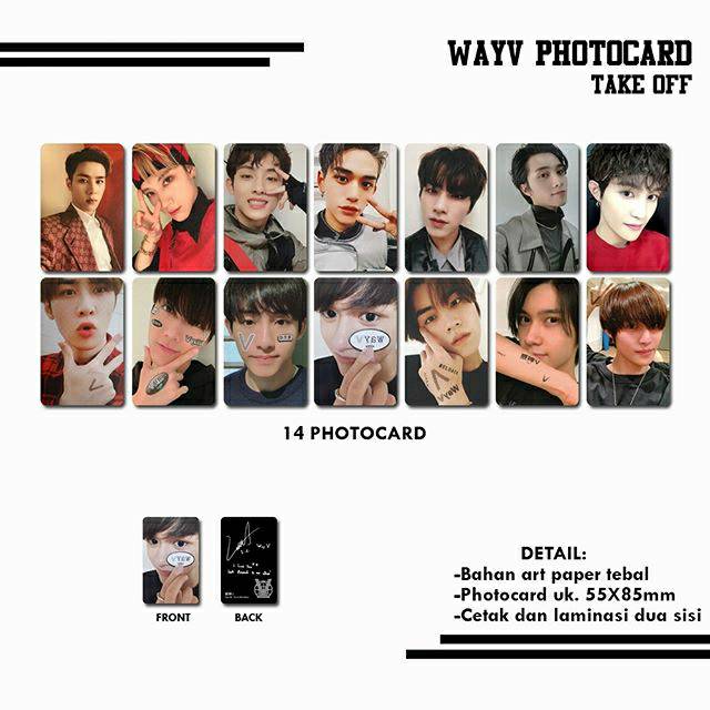 WAYV TAKE OFF PHOTOCARD