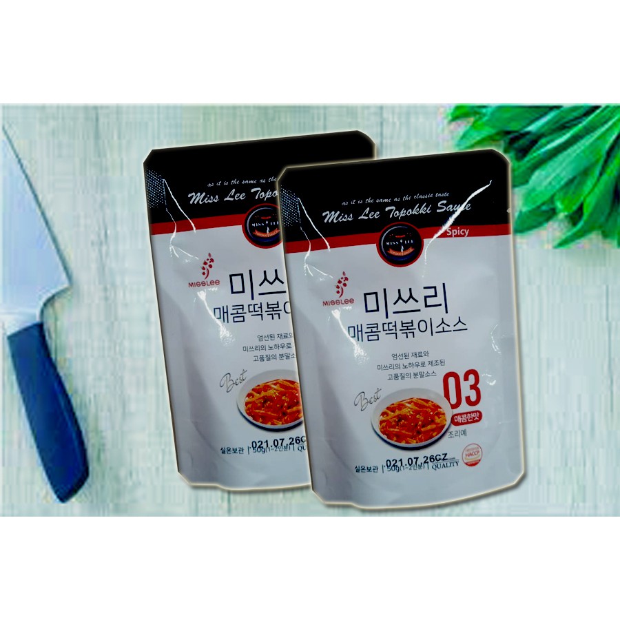 

Misslee Saus Bumbu Topokki Korea Rasa Sedang