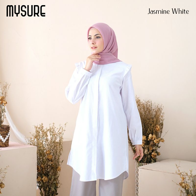 ATASAN TUNIK PUTIH &amp; KEMEJA PUTIH © MYSURE