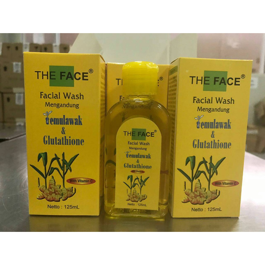 

FACIAL WASH TEMULAWAK THE FACE ORIGINAL BPOM