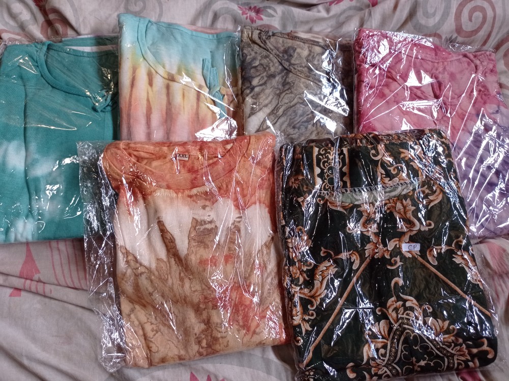 Baju Bali Kaos Bali Setelan Anak/batik Kaos Khas Bali/piyama Anak Batik/tiedye