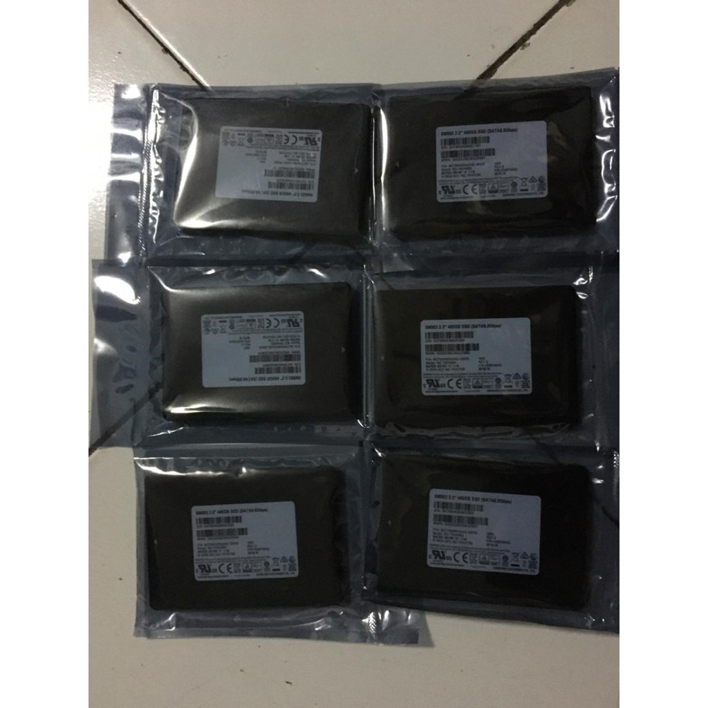 Samsung MZ7KH480HAHQ-00005 SM883 480GB SATA 6G V4 MLC VNAND SSD