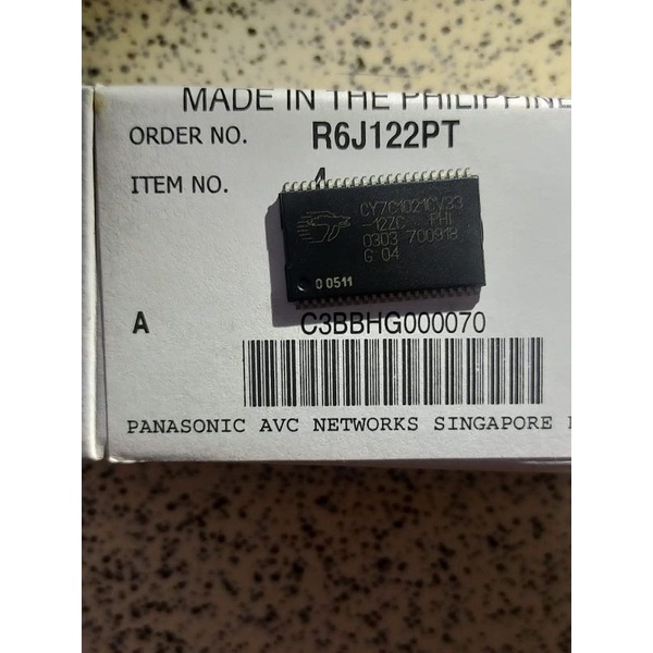 IC CY7C1021CV33 Keyboard Technics Kn 7000