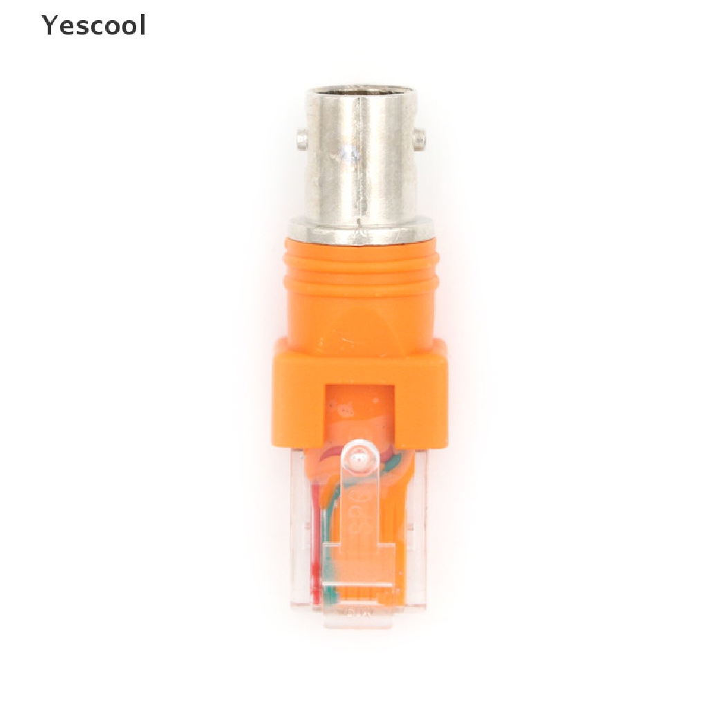 Yescool BNC Female to RJ45 Male Coaxial Barrel Coupler Adapter RJ45 to RF Connector .