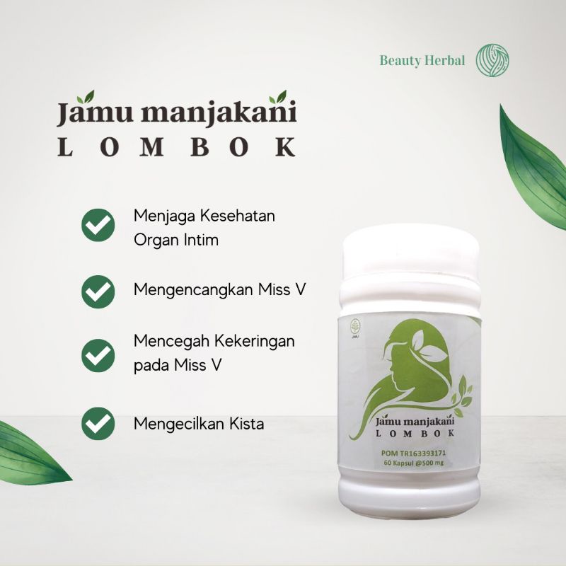 

JAMU MANJAKANI LOMBOK BPOM ORIGINAL 100%