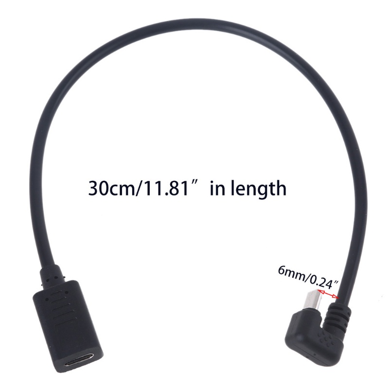 VIVI   Universal 180 Degree Type C Female to Micro USB Male Charge Cable for -Samsung Hua-wei Micro USB Tablet Smartphone