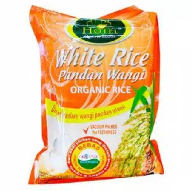 

White Rice Organik Hotel Pandan Wangi 2kg