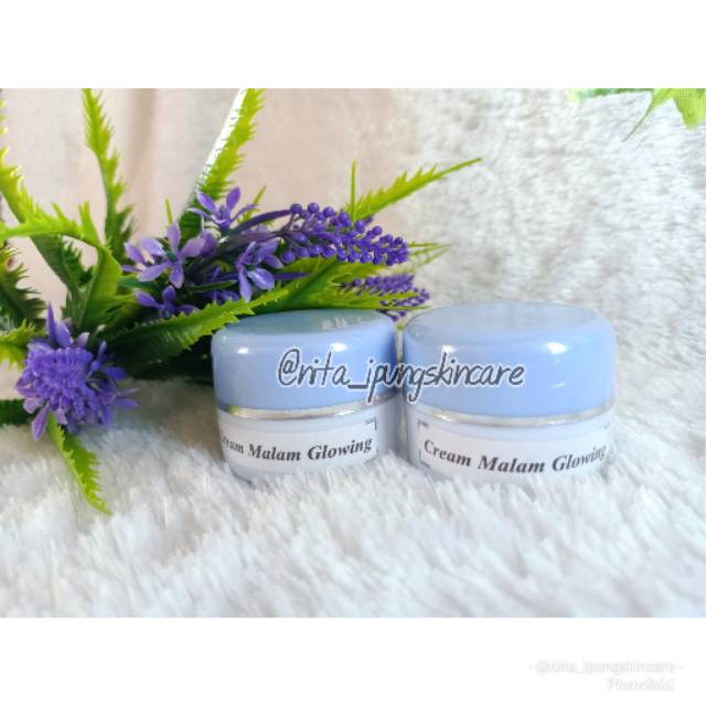 Cream Malam Glowing Kelupas