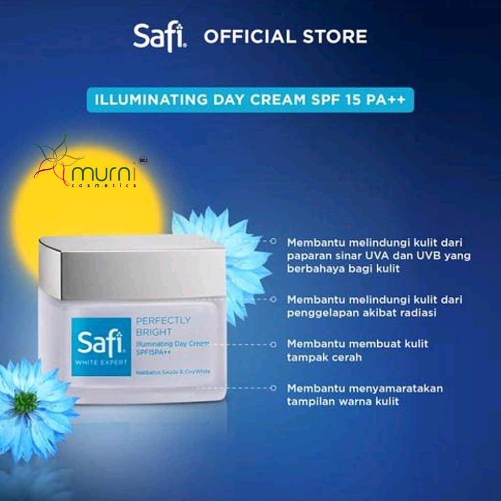 Safi ultimate bright iluminating day cream spf 15 PA++ 25GR