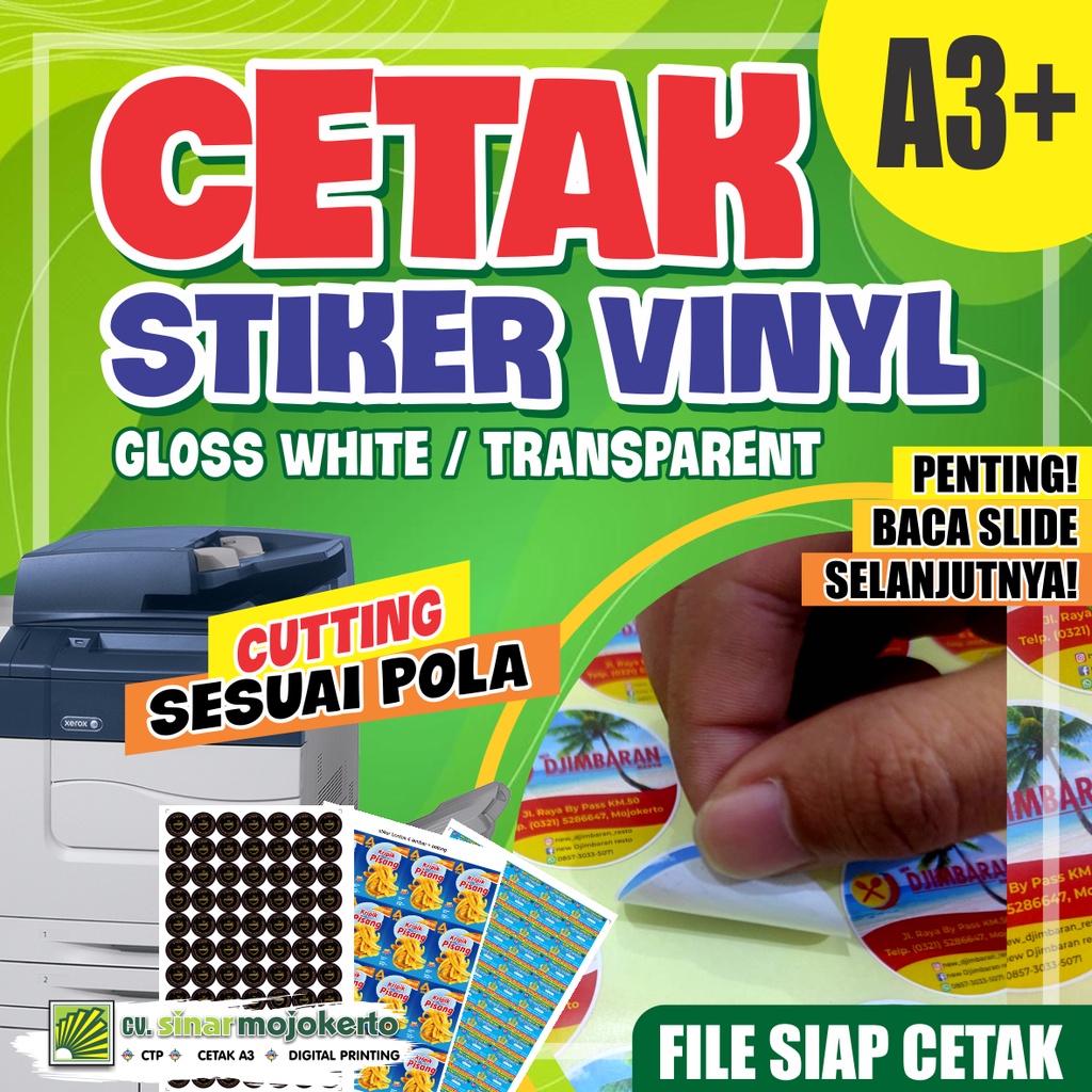 

Cetak Stiker Vinyl / Cetak Stiker Label Kemasan / Label Usaha Makanan / Cetak Label Minuman || Hot Item