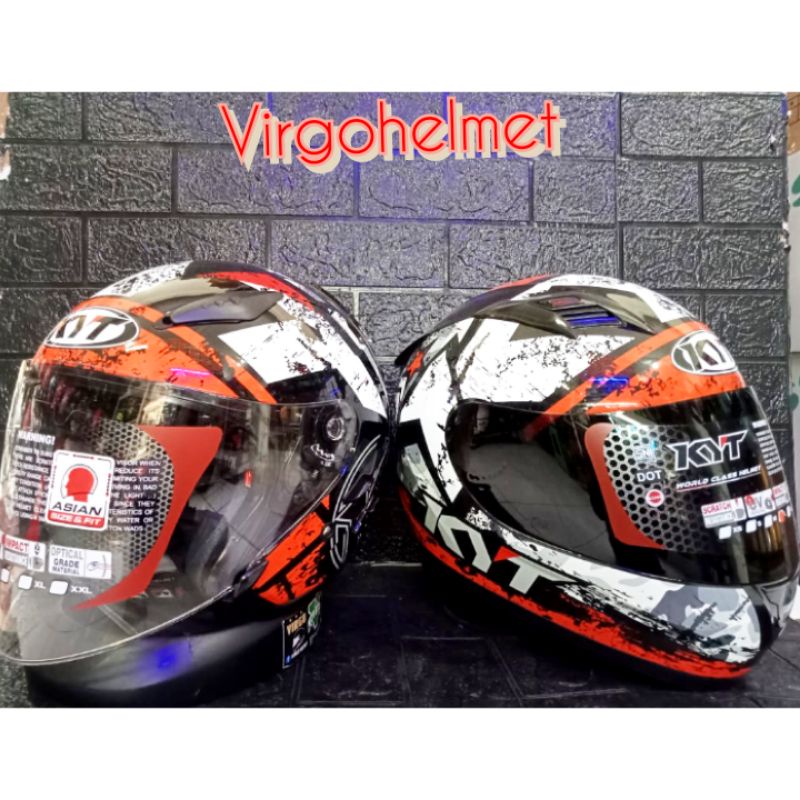 Jual HELM COUPLE R10 MOTIF&KYT GALAXY FLAT R MOTIF ORIGINAL 100 KECE Shopee Indonesia
