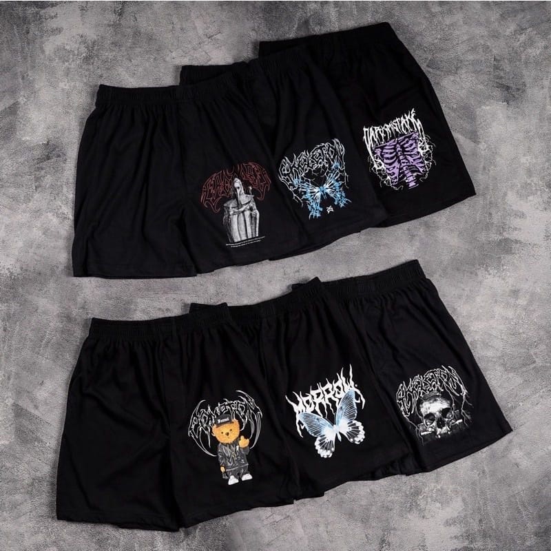 AFI - EC - Boxer Black Motif Distro