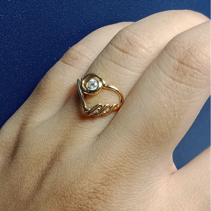 Cincin Emas 17K - 1.35 gr Kadar 750 - 542