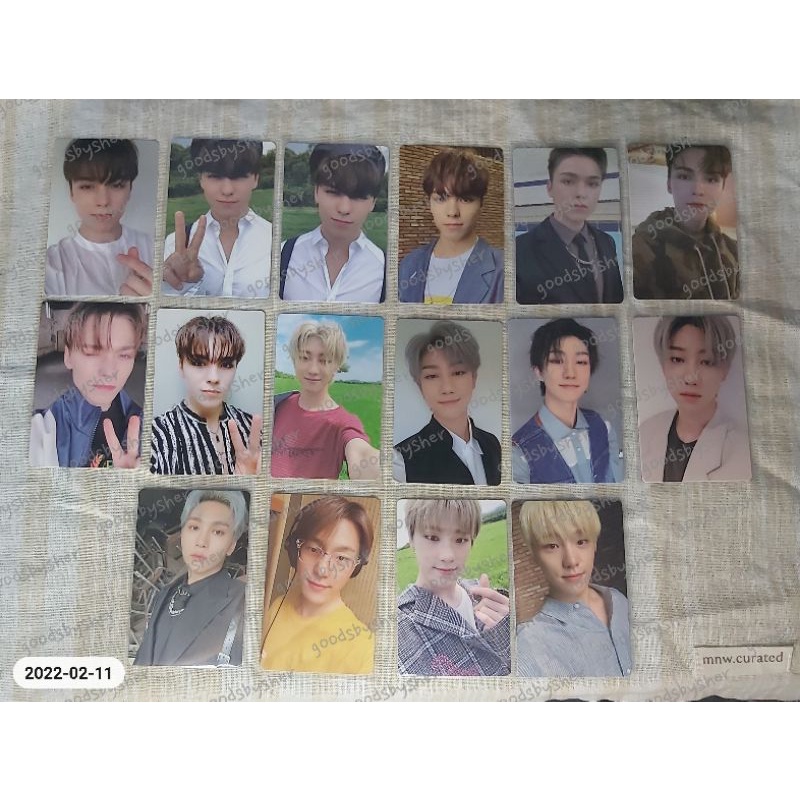 SEVENTEEN SVT PHOTOCARD VERNON THE8 MINGHAO SEUNGKWAN DINO AN ODE BEGIN HOPE TRUTH THE POET REAL ATT