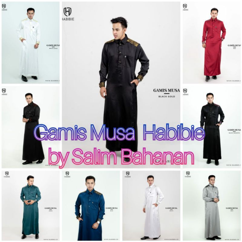 [READY] Gamis Bahanan Musa Habibie Exclusive ELMAKKY EXLCUSIVE by Salim Bahanan | Gamis Bahanan Elma