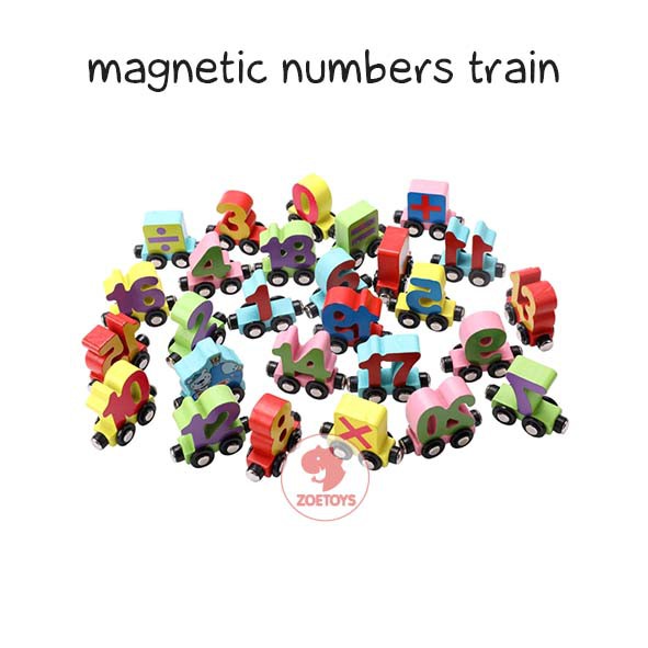 Zoetoys Magnetic Alphabet Numbers Letter Train | Mainan Kereta Huruf Angka | Mainan Edukasi Anak | Cari Kado | Cari Kado Natal