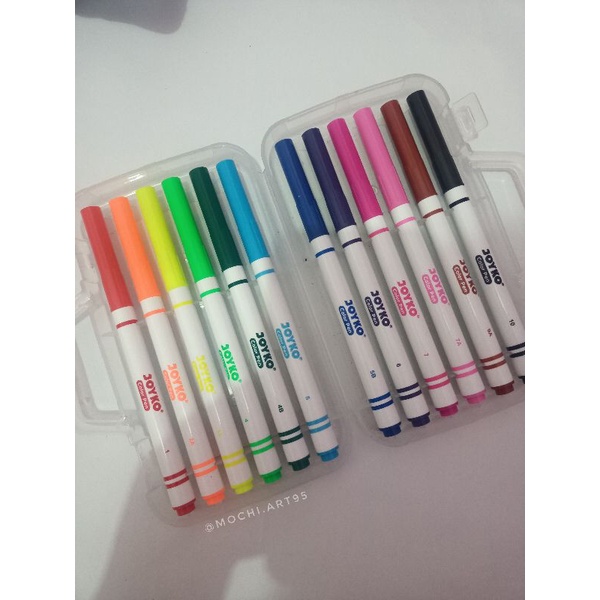 

PRELOVED JOYKO ISI 12 COLOR PEN/PENA WARNA