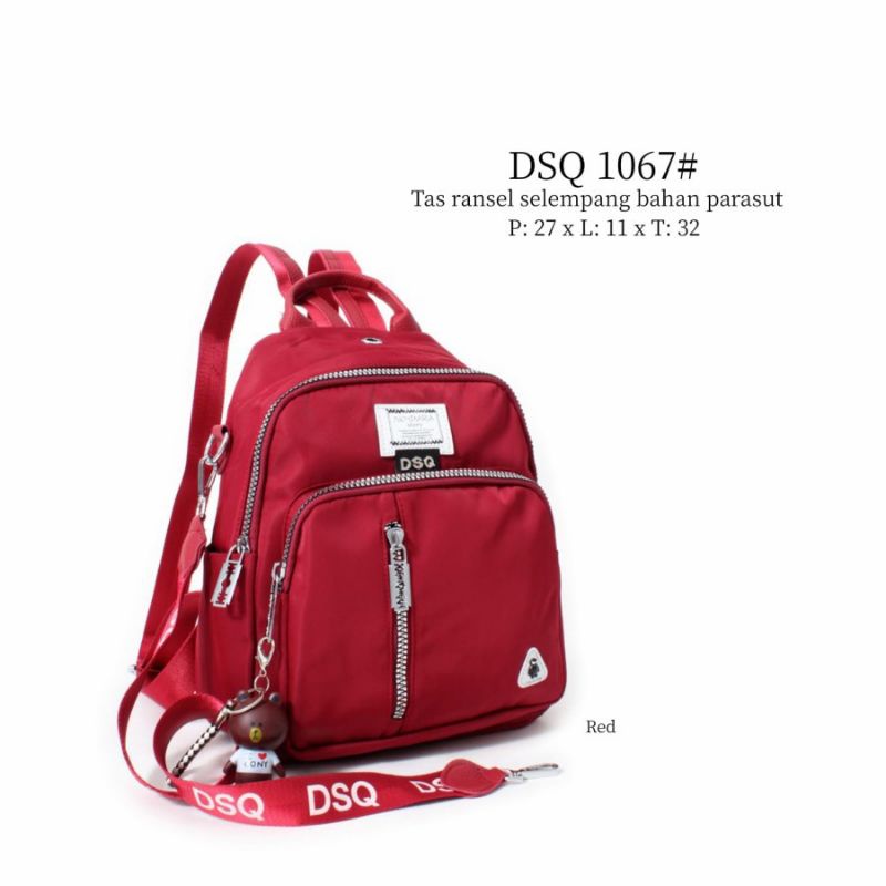 Harga Termurah  .. Tas Ransel DSQ 1067 kualitas original Bahan tebal