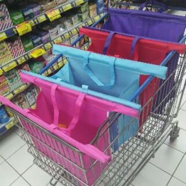 Shopping trolley bag Go Green 4in1  Pengganti Plastik