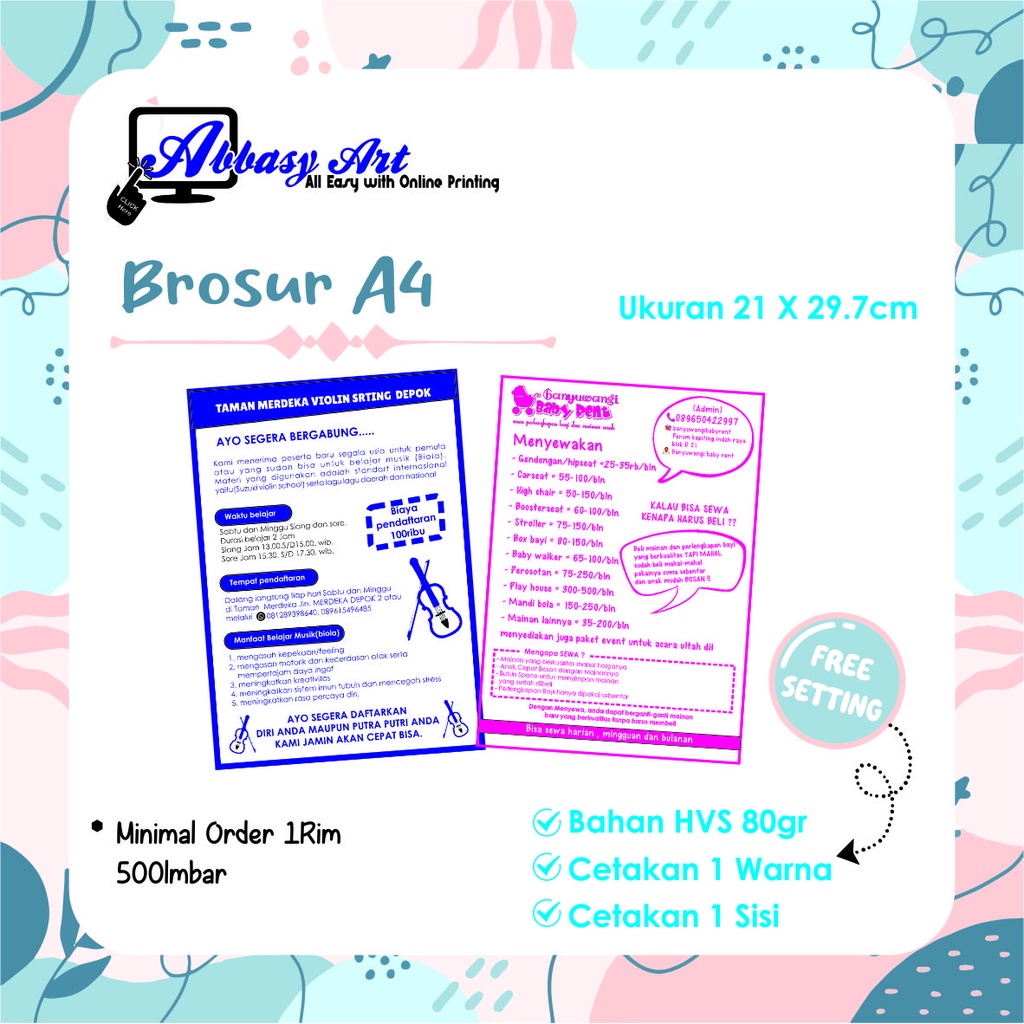 

brosur A4 (Gratis Design)