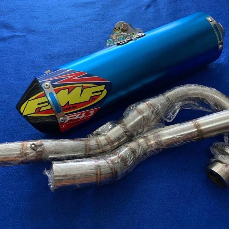 FMF Carbon 4.1 Supercopy PNP KLX Dtracker&CRF