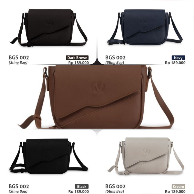 Promo Sling Bag NIBRAS BGS 002 TAS REMAJA TAS WANITA TAS POLOS tas murah
