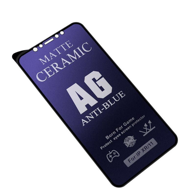 NEW TEMPERED GLASS CERAMIC OPPO REALME 5PRO 7i C17 C25/C25S C15 C11 C12 C20 C21 C21Y C3 5 5i MATTE ANTI BLUE - A/B