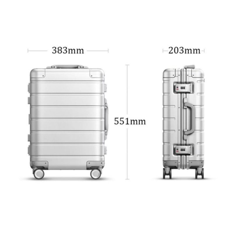 Mi Metal 20 inch Koper Travel Suitcase