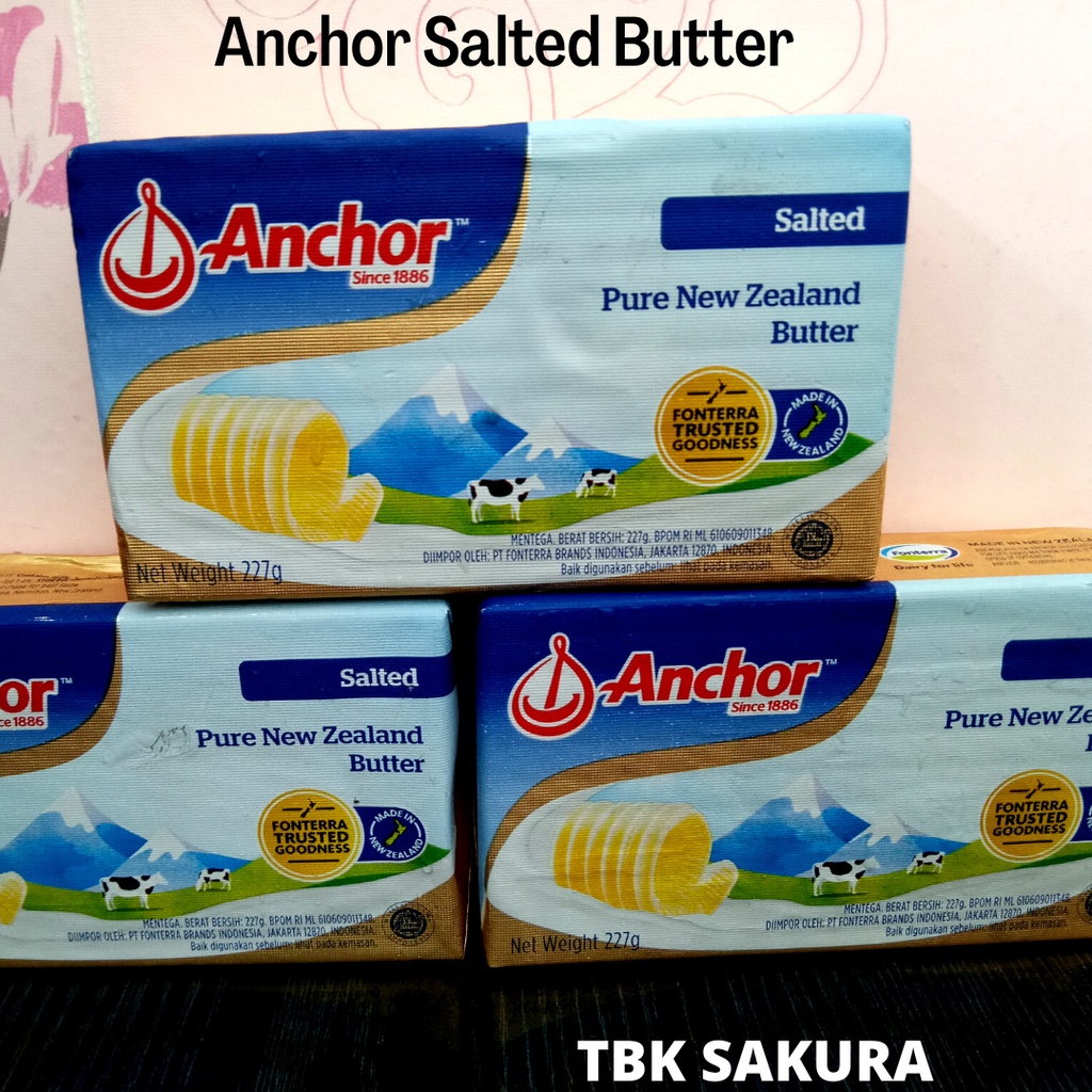 

Salted / Unsalted Butter anchor 200gr (khusus instant)