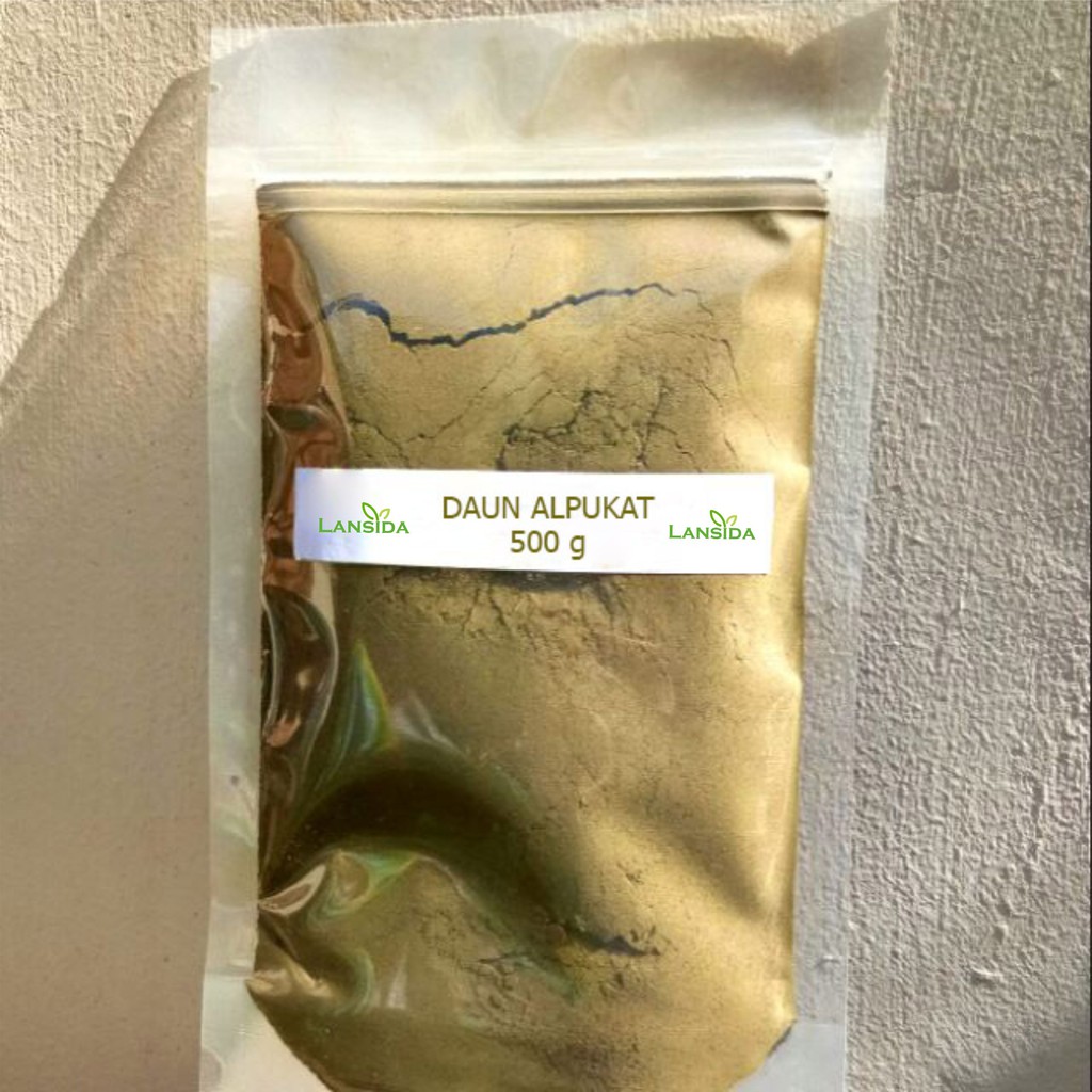 Bubuk Daun Alpukat 500 g Serbuk Avokad Avocado Powder Simplisia Avokad