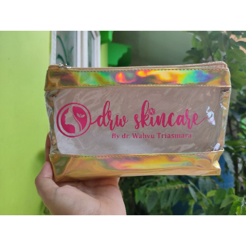 Pouch Tas tenteng DRW Skincare Muat 2-3 paket Standar
