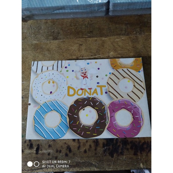 

dus donat uk 27*18.5*6 untuk donat isi 6 isi 13 lembar